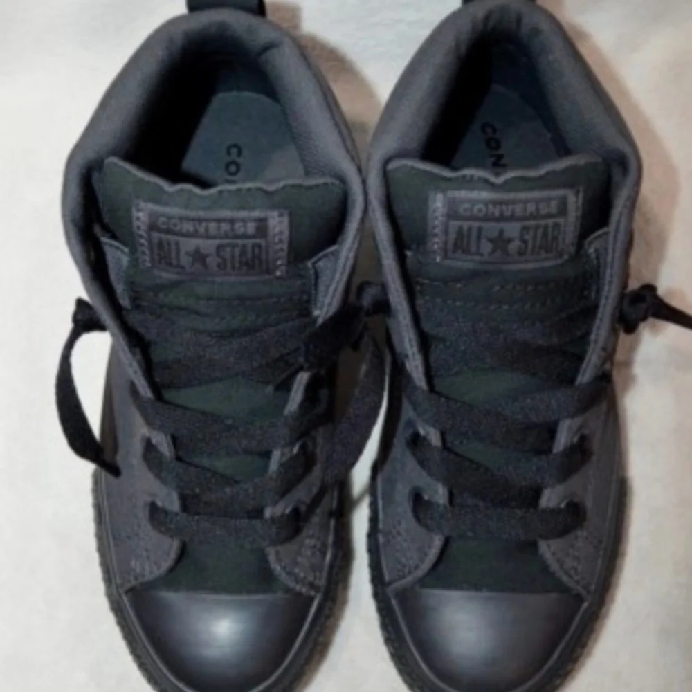 Converse Kids Charcoal High-Top Sneakers